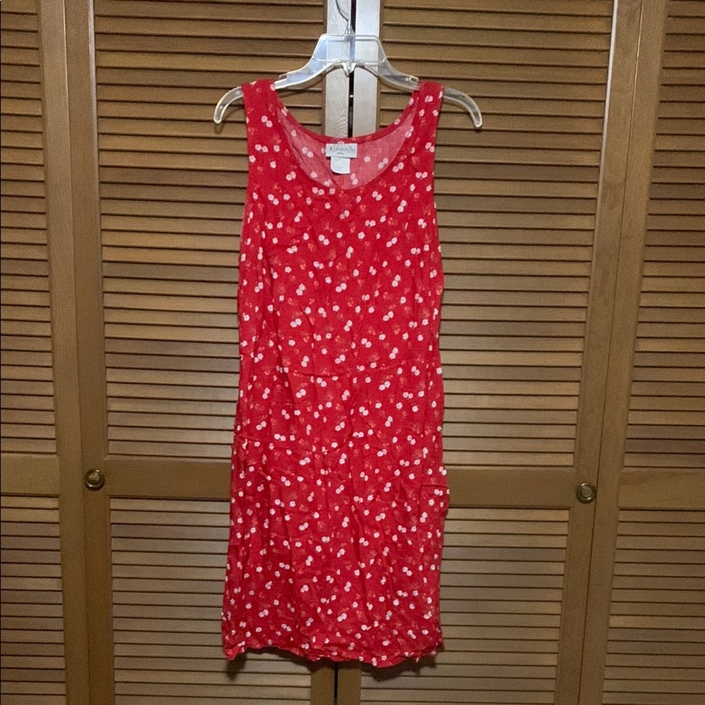 Vintage Basic Editions Plus Sleveless Summer Dres… - image 1